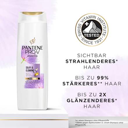 Shampoo wonderen Zijdezacht &amp; Stralend, 250 ml
