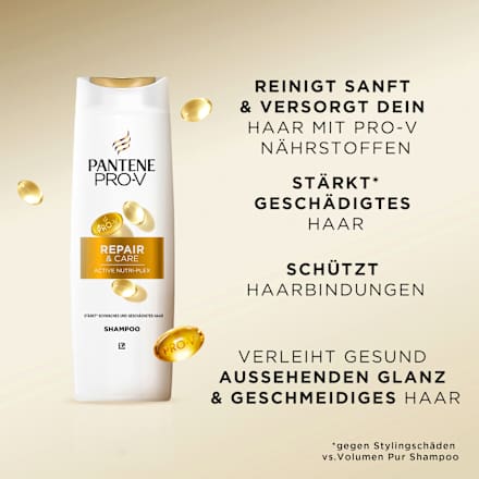 Shampoo Repair & Care, Reisegröße, 90 ml