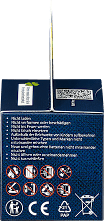 Batterijen Power Micro AAA, 20 stuks