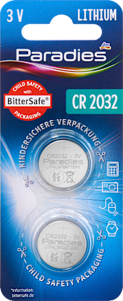 Knopfzelle CR 2032, 2 St