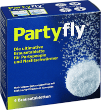 Elektrolyt-Vitamin C-Komplex Brausetabletten 4 St, 26 g Partyfly