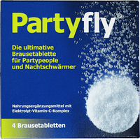 Elektrolyt-Vitamin C-Komplex Brausetabletten 4 St, 26 g Partyfly