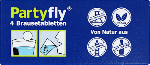 Elektrolyt-Vitamin C-Komplex Brausetabletten 4 St, 26 g Partyfly
