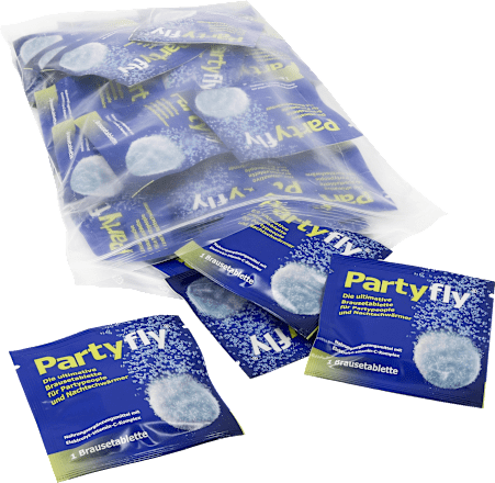 Elektrolyt-Vitamin C-Komplex Brausetabletten 50 St, 325 g Partyfly
