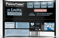 Nat kattenvoer Kitten, Zalm in saus, Junior Multipack (4x85 g), 340 g