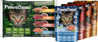 Nat kattenvoer met kip, eend, rundvlees en zalm in saus, multipack (4 x 85 g), 340 g