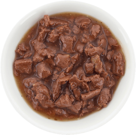 Nat kattenvoer met kip, eend, rundvlees en zalm in saus, multipack (4 x 85 g), 340 g