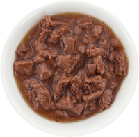 Nat kattenvoer met kip, eend, rundvlees en zalm in saus, multipack (4 x 85 g), 340 g