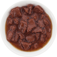 Nat kattenvoer met kip, eend, rundvlees en zalm in saus, multipack (4 x 85 g), 340 g