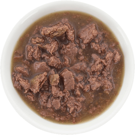 Nat kattenvoer met kip, eend, rundvlees en zalm in saus, multipack (4 x 85 g), 340 g