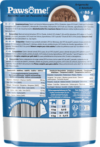 Nat kattenvoer met zalm, 85 g