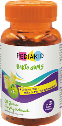 Bakto Gums Apfelgeschmack 60 St, 137 g