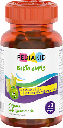 Bakto Gums Apfelgeschmack 60 St, 137 g
