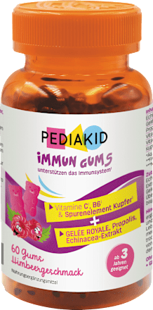 Immun Gums Himbeergeschmack 60 St, 138 g