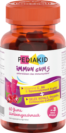 Immun Gums Himbeergeschmack 60 St, 138 g