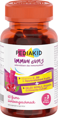 Immun Gums Himbeergeschmack 60 St, 138 g