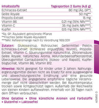 Immun Gums Himbeergeschmack 60 St, 138 g