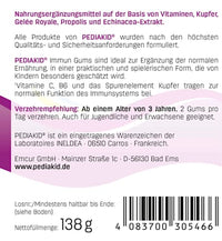 Immun Gums Himbeergeschmack 60 St, 138 g