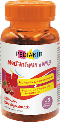 Multivitamine gums kersensmaak 60 stuks, 138 g