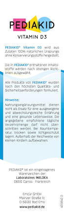 Vitamine D3 200 IE druppels, 20 ml