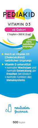 Vitamin D3 200 I.E. Tropfen, 20 ml