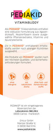 Vitaminbuddy 17 Vitamine & Spurenelemente, 125 ml