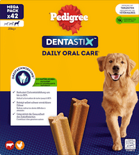 Hondenkauwsnack Dental Care DentaStix voor grote honden, multipack (6x7 stuks), 1,62 kg