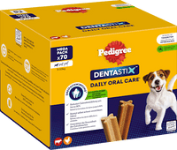 Hondenkauwsnack Dental Care DentaStix voor kleine honden, multipack (10x7 stuks), 1,1 kg