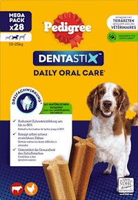 Hondenkauwsnack Dental Care DentaStix voor middelgrote honden, Multipack (28 stuks), 720 g