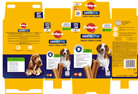 Hondenkauwsnack Dental Care DentaStix voor middelgrote honden, Multipack (28 stuks), 720 g