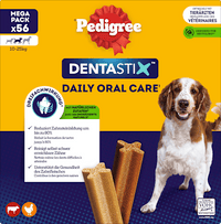 Hondenkauwsnack Dental Care DentaStix voor middelgrote honden, Multipack (8x7 stuks), 1,44 kg