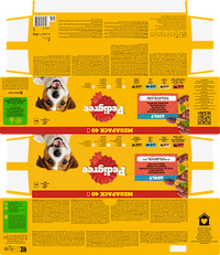Nassfutter Hund gemischte Selektion in Gelee, Megapack (40x100 g), 4 kg