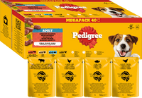Nassfutter Hund gemischte Selektion in Gelee, Megapack (40x100 g), 4 kg