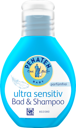 Baby Badezusatz Bad & Shampoo ultra sensitiv, Reisegröße, 40 ml