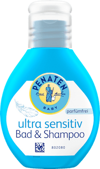 Baby Badezusatz Bad & Shampoo ultra sensitiv, Reisegröße, 40 ml