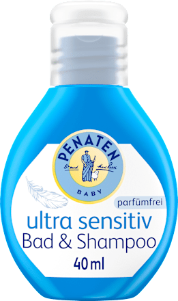 Baby Badezusatz Bad & Shampoo ultra sensitiv, Reisegröße, 40 ml