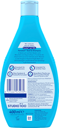Baby Badezusatz Bad & Shampoo, 400 ml