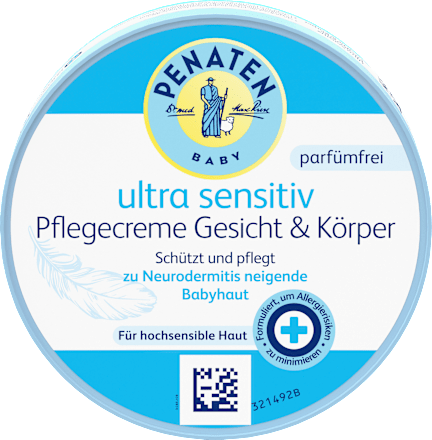 Baby Pflegecreme Gesicht & Körper ultra sensitiv, 100 ml
