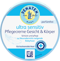 Baby Pflegecreme Gesicht & Körper ultra sensitiv, 100 ml