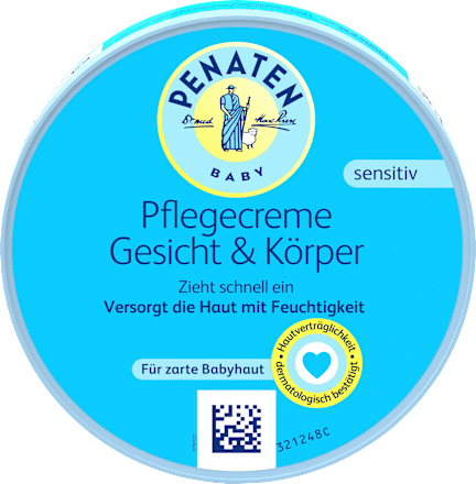 Baby Pflegecreme Gesicht & Körper, 100 ml