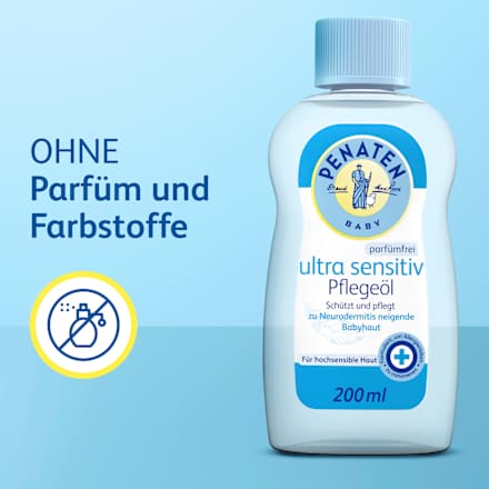 Babyöl ultra sensitiv, 200 ml