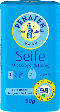 Seifenstück mit Babyöl & Honig, 90 g