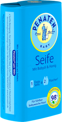 Seifenstück mit Babyöl & Honig, 90 g