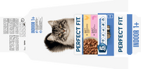 Nassfutter Katze mit Huhn & Lachs, Indoor Multipack (12x85 g), 1.020 g