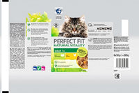 Nat kattenvoer met kip &amp; kalkoen, natuurlijke vitaliteit, multipack (6 x 50 g), 300 g