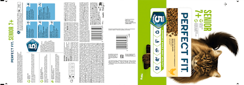 Trockenfutter Katze mit Huhn, Senior 7+, 750 g