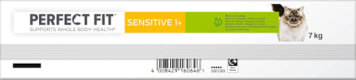 Droogvoer voor katten Sensitive 1+ met kalkoen, volwassen, 7 kg