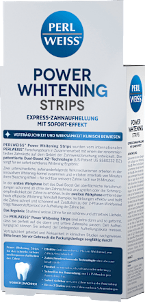 Bleaching Power Whitening Strips, 10 St