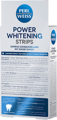Bleaching Power Whitening Strips, 10 St