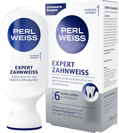 Perlweiss Zahnpasta Expert Zahnweiss, 50 ml
